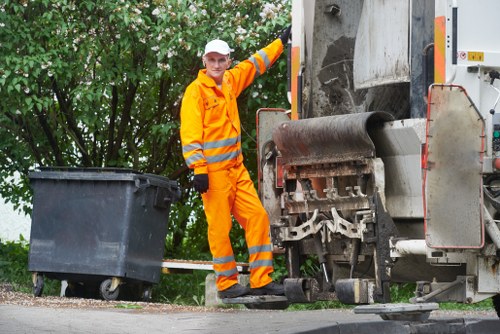 Developer reviewing accessibility checklist for commercial refuse collection pages